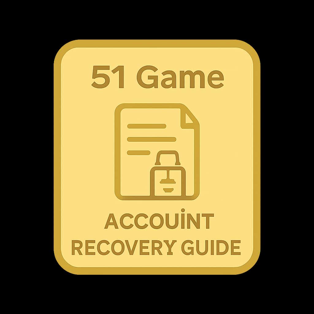 An icon representing the 51 Game Account Recovery Guide.