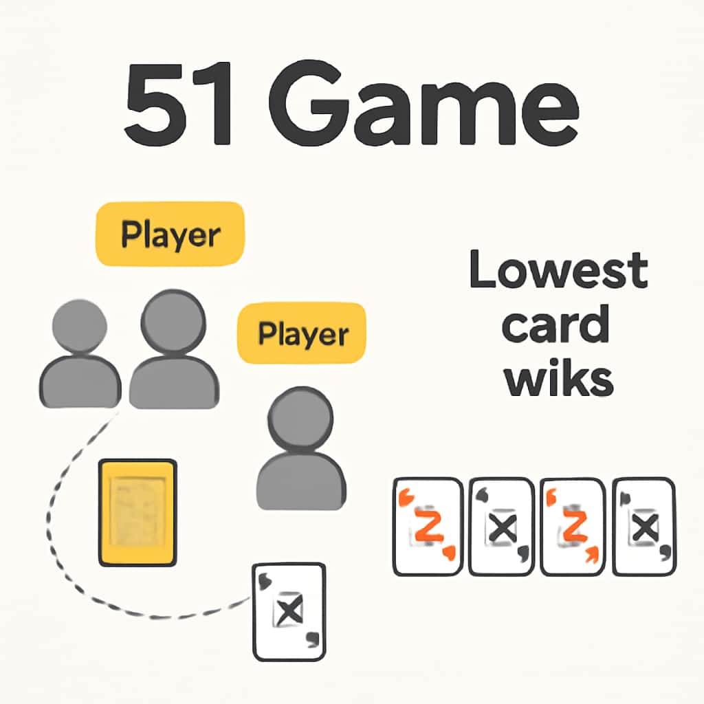 An educational diagram related to 51 Game Help.